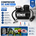 Compresor de Aire Portátil 300PSI–DC 12V